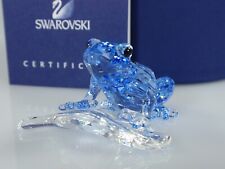 Swarovski SCS Blue Dart Frog Event Piece 2009 MIB #955439 picture