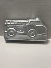 Wilton Firetruck Cake Pan Retired 2105-2061 Vintage 2002 picture