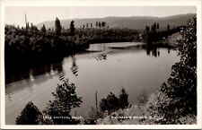 Eastman's Studio Real Photo Postcard Overview of Lake Britton, California picture