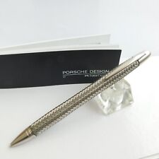 PORSCHE DESIGN Faber-Castell TecFlex Silver Stainles Ballpoint Pen in Box German picture