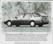 1991 Press Photo Honda Accord LX Wagon - lrb40602 picture