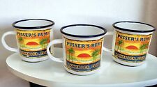 3 Pusser's Landing Coffee Mug British Virgin Islands Painkiller Club Recipe Tea picture