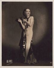 Linda Watkins (1930s) Stylish Glamorous Pose Vintage Photo by Hal Phyfe K 249 picture