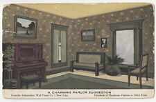 c1900s 1908 Edwardian Wallpaper Company Promotional Advertisement Postcard picture