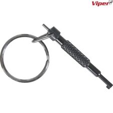 VIPER TACTICAL HANDCUFF KEY STEEL POLICE MILITARY PRISON OFFICER SECURITY GUARD picture