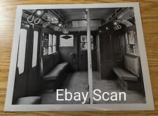 Vintage Photograph PTC Philadelphia Transportation Co.  Subway Train 1964 8x10 picture