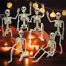 6 Pack Halloween Skeleton Decoration, 16