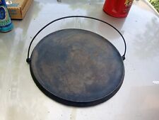 LARGE Very Rare Erie Cast Iron Bail 14” Round Griddle Vintage Pre Griswold #742 picture