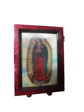 Vintage Framed 3D Religious Praying Saint 8