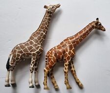 Schleich Giraffes Unmatched Pair, 2003 & 2008 Good Playworn Condition  picture