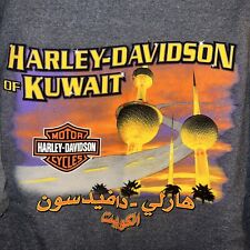 Harley Davidson Motorcycle of Kuwait Long Sleeve Extra Large Graphic Tee Shirt picture