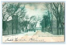1909 Entrance To Rock Island Arsenal Davenport Louisiana LA Antique Postcard picture