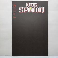 King Spawn #10 Cover B Variant Black Blank Cover 2022 Image picture