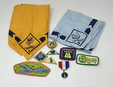 BSA Cub Scout Scarfs Badge Patch Slide Space Derby Bobcat Twin Valley Council picture