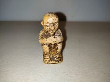 ✅ crouching man statue figurine sculpture picture