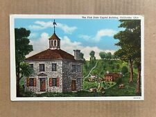 Postcard Chillicothe OH Ohio First State Capitol Building Vintage PC picture