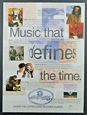 1994 POLYGRAM RECORDS/MERCURY RECORDS Music That Defines Time Magazine Ad picture