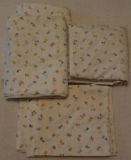 VINTAGE WAMSUTTA KING FLAT AND FITTED SHEETS WITH 3 KING CASES picture