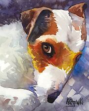 Jack Russell Terrier Gifts | Art Print form Painting | Poster, Home Decor 11x14 picture