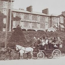 Vintage Postcard - Horse And Carriage In Front Of Ricc's Windermere Hotel picture