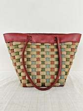 Longaberger 2008 Mothers Day Large Tote Purse Handmade Basket picture