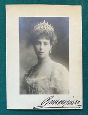 Imperial Russian Grand Duchess Kirill Romanov Victoria Melita Signed Photo Crown picture