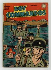 Boy Commandos #10 GD- 1.8 1945 picture