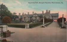 Postcard Greystone Hall Sharples Mansion West Chester PA  picture