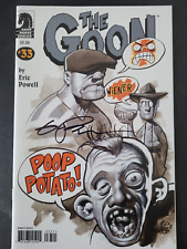 THE GOON #33 (2009) DARK HORSE COMICS AUTOGRAPHED/SIGNED By ERIC POWELL picture