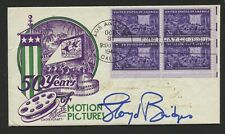 Lloyd Bridges d1998 signed autograph auto Actor Sahara Postal Cover FDC picture