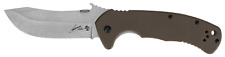 Kershaw Knives CQC-11K D2 Emerson Frame Lock Brown G-10 D2 Carbon Steel 6031D2 picture