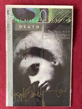 Death: The High Cost Of Living #1 VF/NM DC Signed/Numbered By Chris Bachalo COA picture