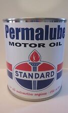 Vintage Standard Oil Permalube Can 1 qt. -  ( Reproduction Tin Collectible )   picture