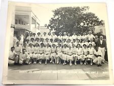 (Ap) 1959 Rancho Los Amigos Hospital Photograph Nurses Nursing Unit 8x10 Group picture