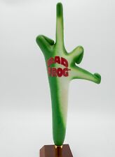 BAD FROG FLIPPING FINGER beer tap handle. MICHIGAN picture
