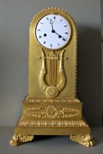 FINEST ANTIQUE GILT BRONZE FRENCH MANTEL CLOCK BY CLAUDE GALLE  CIRCA 1790-1800 picture