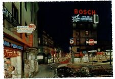 Porto Portugal St Catherine Street night time lapse neon signs Bosch postcard picture