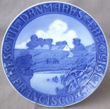 ROYAL COPENHAGEN 1913 Plate #144 for San Francisco Pan-Pacific Expo 1915 picture
