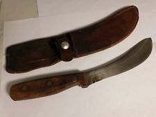 Vintage Chicago Cutlery 96N6  Hunting Skinning Knife W/ Original Curved  Sheath picture