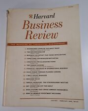 Harvard Business Review Magazine Vtg 1966 Nice Ads Computers NCR ITT BOA Citi picture