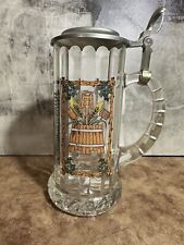 Vintage Rastal Glass Crystal Beer Stein Lid 1990 Germany Collectible picture
