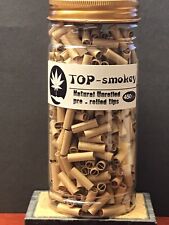 TOP-Smokey 6 mm Pre-Rolled Tips, Unbleached Rolling 420 open box paper machine picture