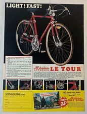 1974 Schwinn bicycle ad ~ red Light Fast LE TOUR picture