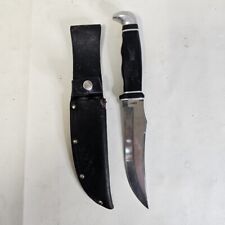 VINTAGE 1965-1980 CASE XX USA 223-6 FIXED BLADE HUNTING KNIFE W/ SHEATH picture