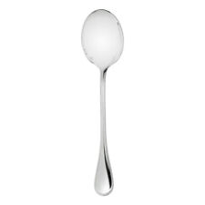 CHRISTOFLE PERLES SILVER PLATED SALAD SERVING SPOON #0010082 BNIB SAVE$ F/SH picture