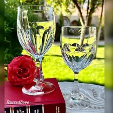 Water Glasses Blanka Josair Elegant Hand Blown Crystal Glass Discount Set READ * picture
