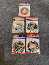 4 Vintage NASA Kennedy Space Center Patches And 1 Apollo Soyuz picture
