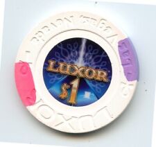 1.00 Chip from the Luxor Casino Las Vegas Nevada Small Inlay picture