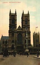 Vintage Postcard 1910's Westminster Abbey London England UK picture