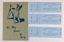 1966 Tarrant County TX Humane Society Benefit Awards Dinner VTG Program Tickets picture